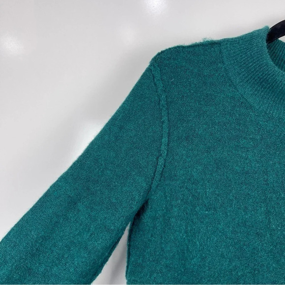 Tularosa Wool Mohair Blend Simply Sweater Green Size Small - Picture 7 of 10